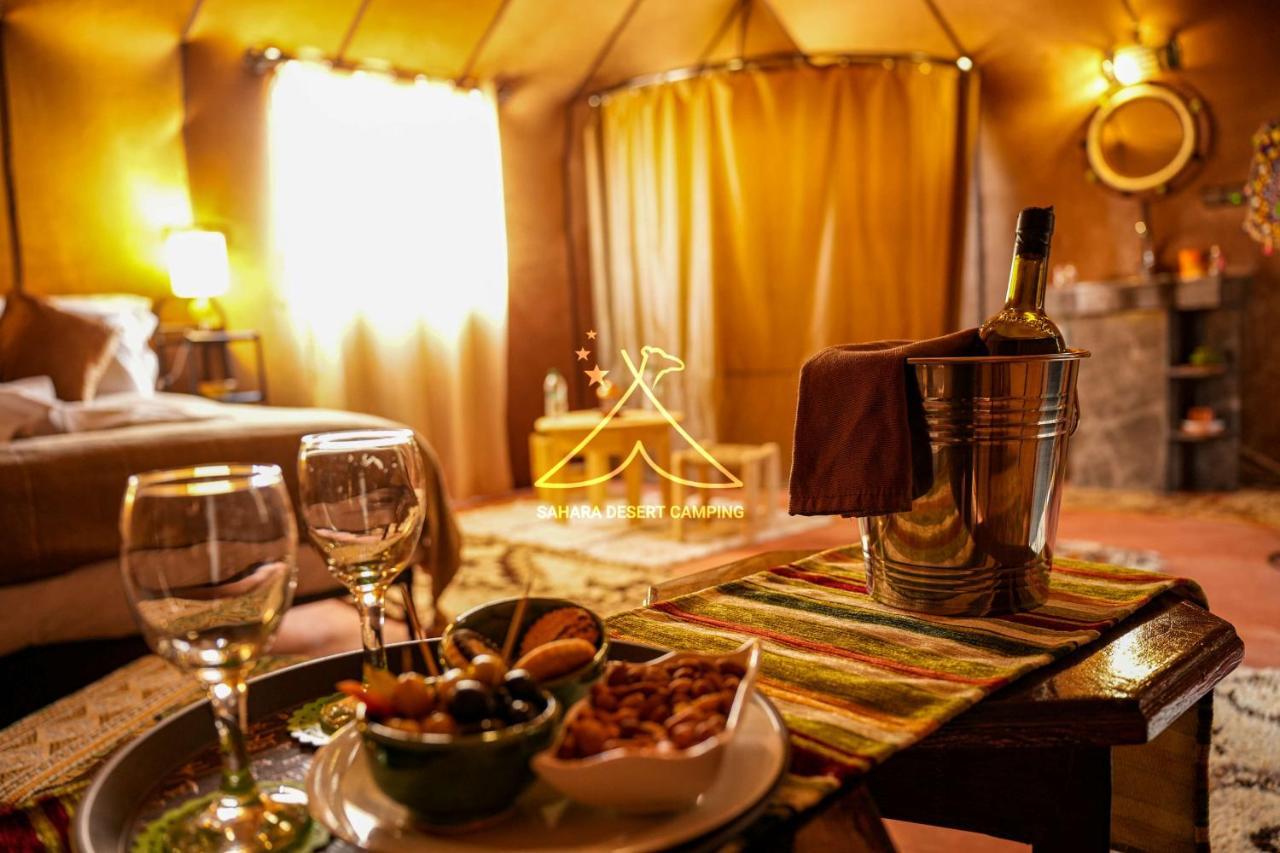 Sahara Desert Camping - Luxury Desert Camp Merzouga Arfud Zewnętrze zdjęcie