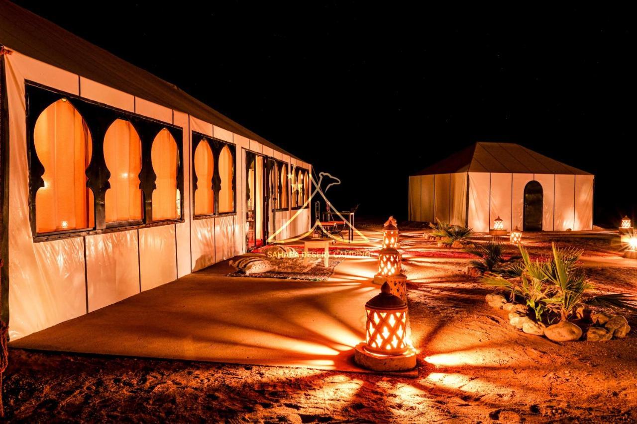 Sahara Desert Camping - Luxury Desert Camp Merzouga Arfud Zewnętrze zdjęcie