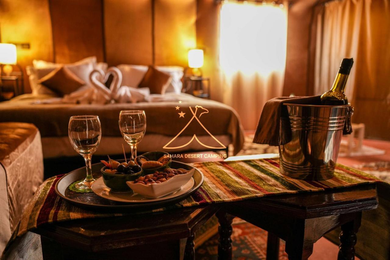 Sahara Desert Camping - Luxury Desert Camp Merzouga Arfud Zewnętrze zdjęcie