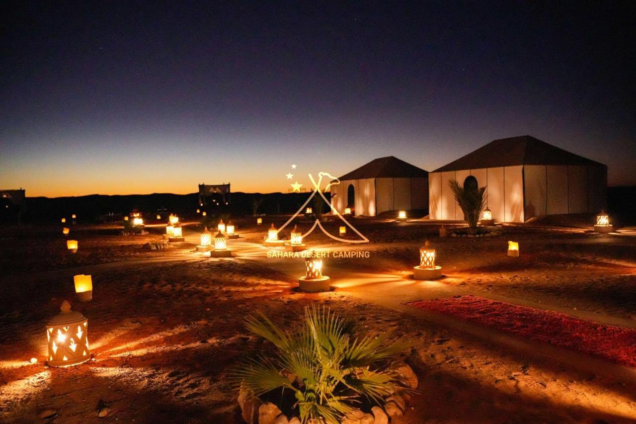Sahara Desert Camping - Luxury Desert Camp Merzouga Arfud Zewnętrze zdjęcie