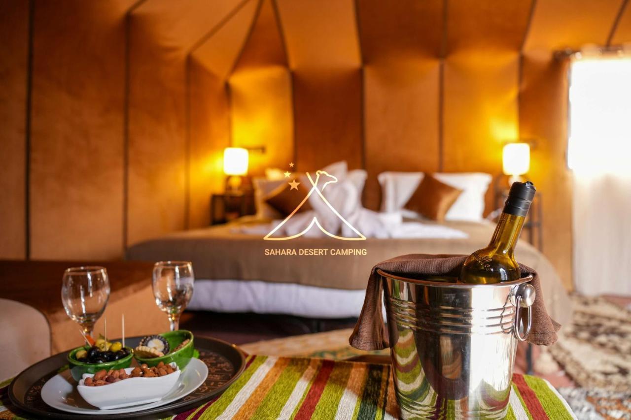 Sahara Desert Camping - Luxury Desert Camp Merzouga Arfud Zewnętrze zdjęcie